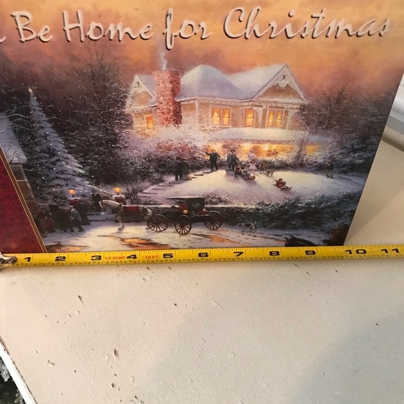 Thomas Kinkade Hardback Book I’ll Be Home For Christmas 1997 - Picture 15 of 15